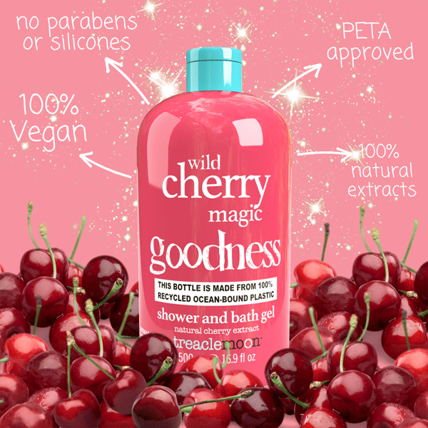 Wild Cherry Magic, Shower Gel