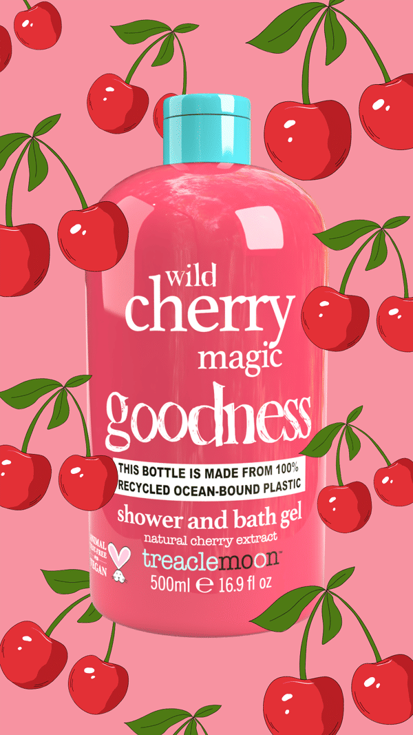 Wild Cherry Magic, Shower Gel