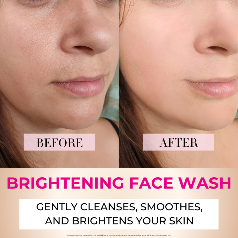Goat Milk Face Wash With Vitamin E & Aloe Vera For Brightening And Smoothening, Unisex