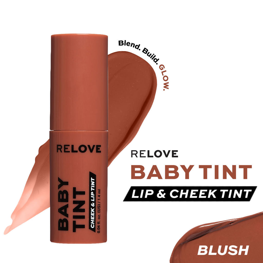 Relove Baby Lip & Cheek Tint - Long Lasting - Soft & Glowy Finish