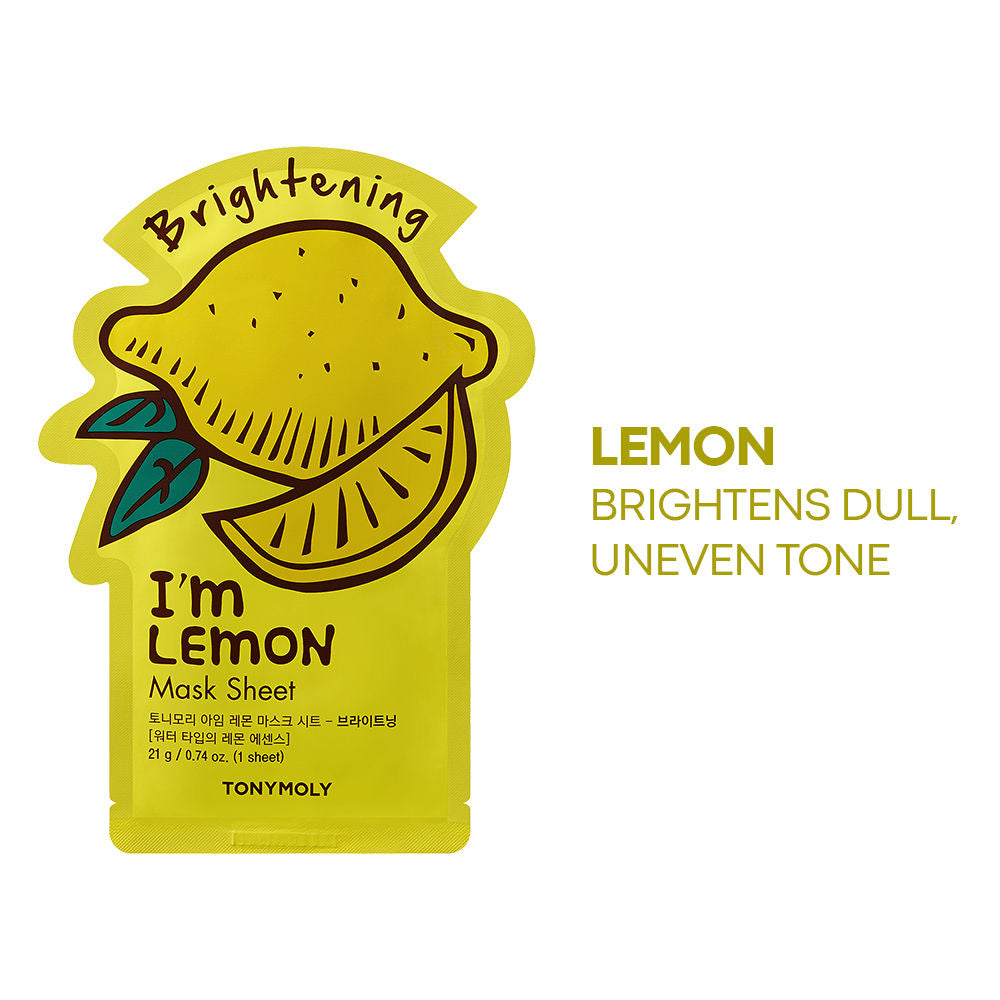 Korean I'm Face Sheet Mask - Lemon