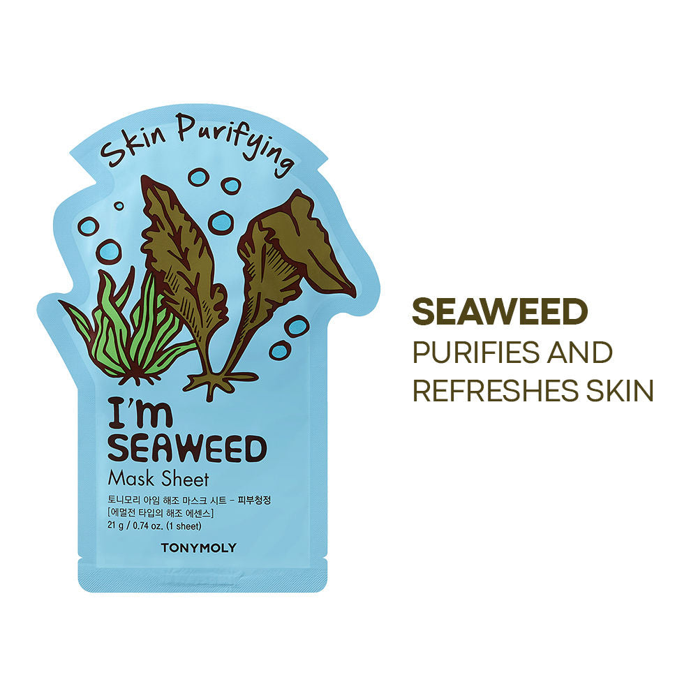 Korean I'm Face Sheet Mask - Seaweeds