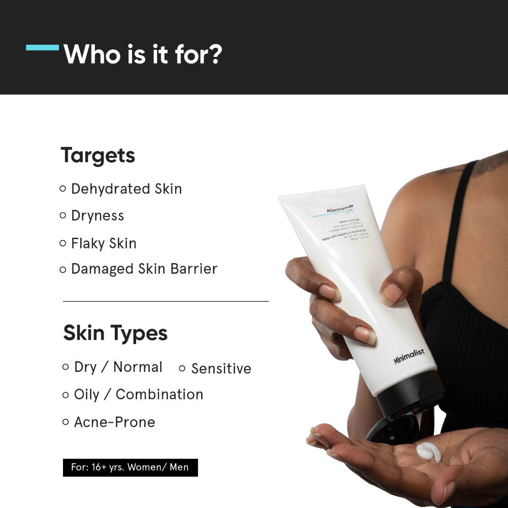 5% Niacinamide Body Lotion With Shea Butter, Glycerine & Betaine