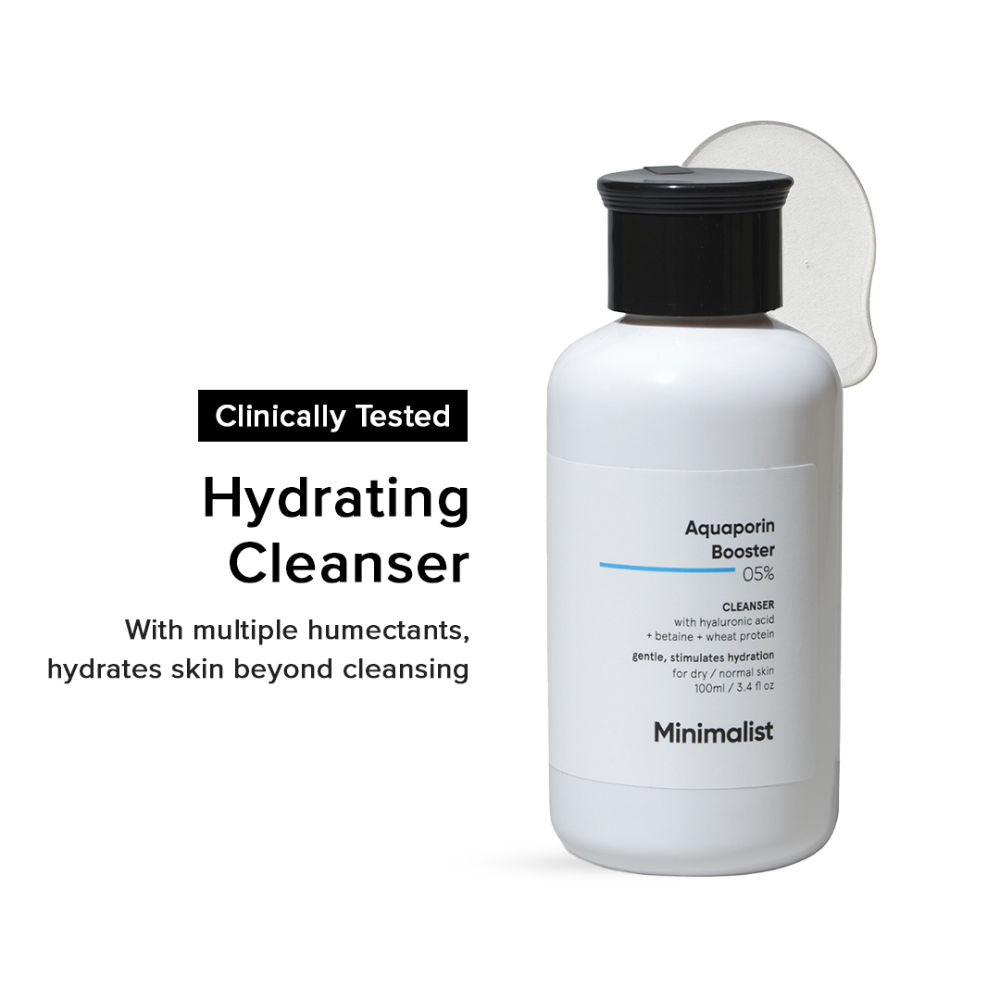 5% Aquaporin Booster Face Wash With Hyaluronic Acid For Dry Skin