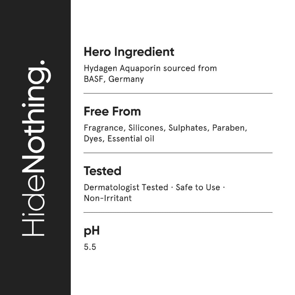 5% Aquaporin Booster Face Wash With Hyaluronic Acid For Dry Skin
