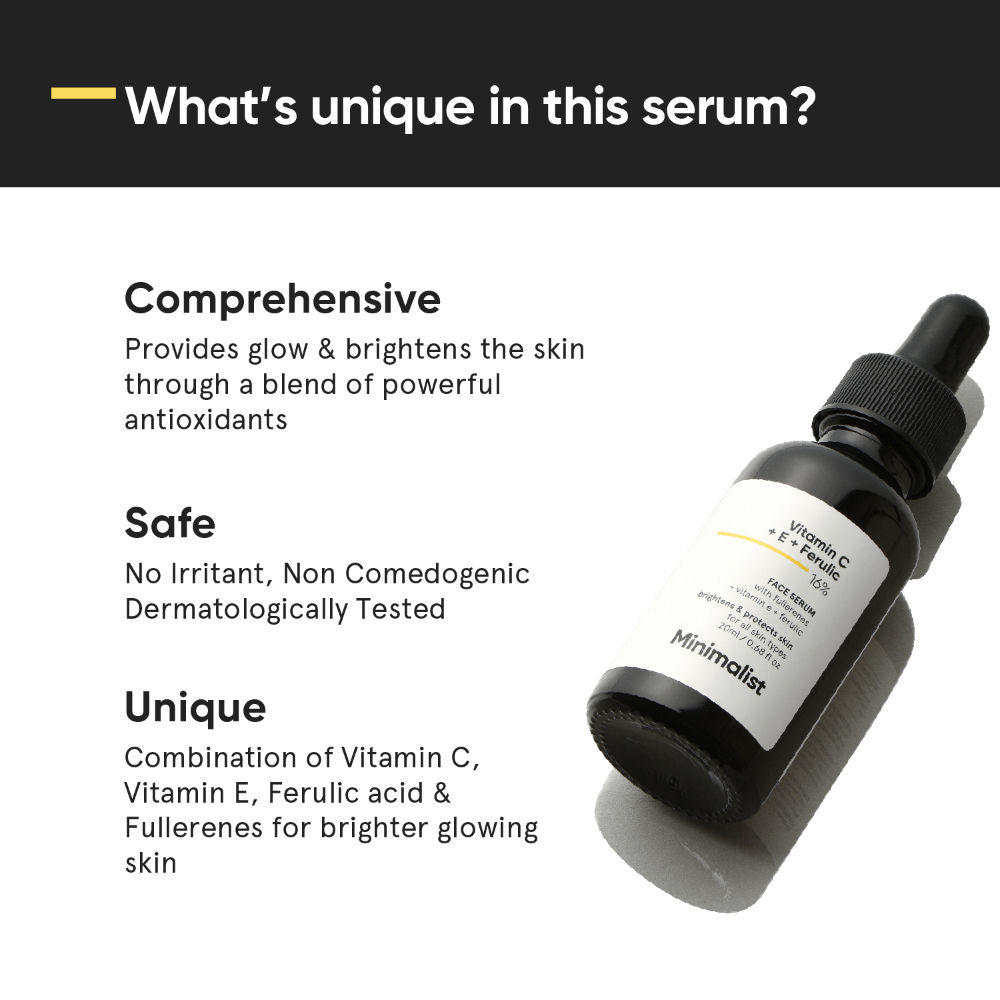 Vitamin C + E + Ferulic 16% Face Serum