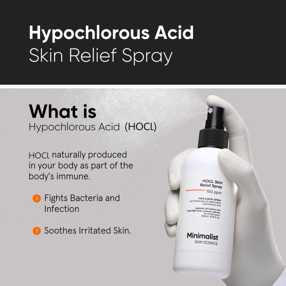 HOCL Skin Purifying Spray-150 ppm Face & Body Spray