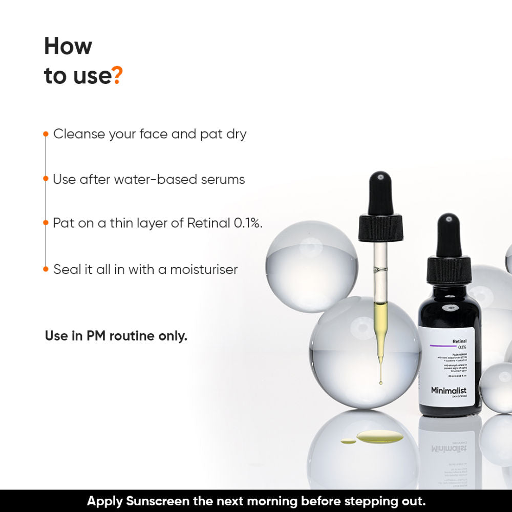 Retinal 0.1% Face Serum