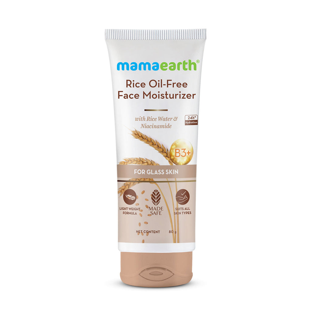 Rice Oil-Free Face Moisturizer With Rice Water & Niacinamide For Glass Skin