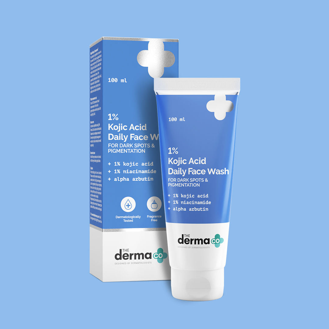 1% Kojic Acid Face Wash I Reduces Dark Spots & Pigmentation | Cleanses & Brightens Skin