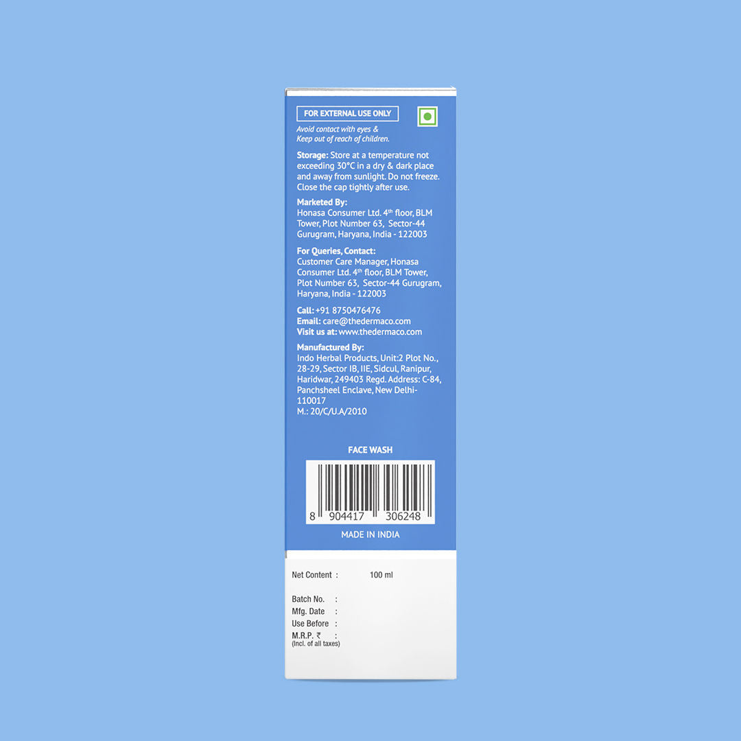 1% Kojic Acid Face Wash I Reduces Dark Spots & Pigmentation | Cleanses & Brightens Skin