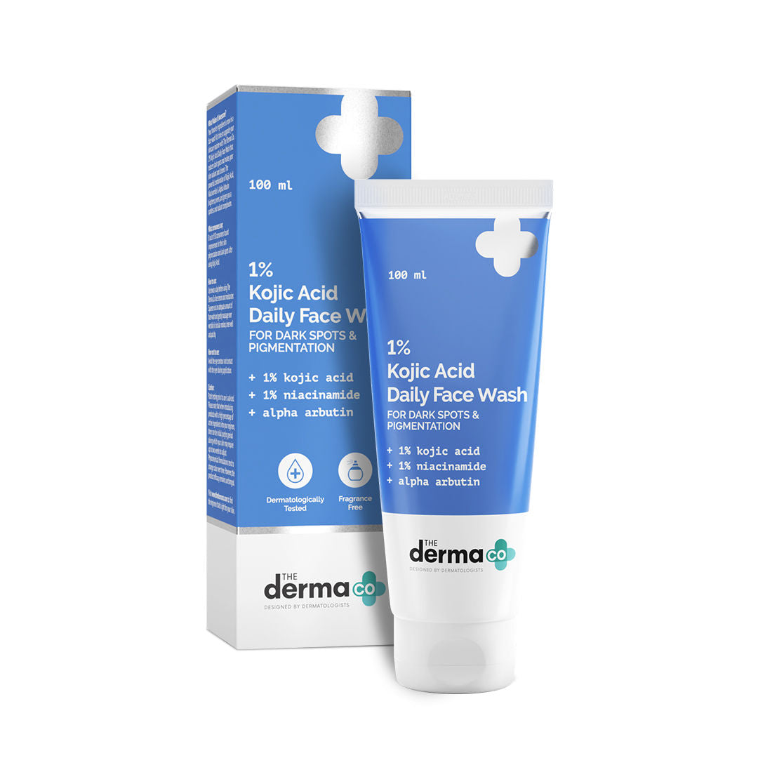 1% Kojic Acid Face Wash I Reduces Dark Spots & Pigmentation | Cleanses & Brightens Skin