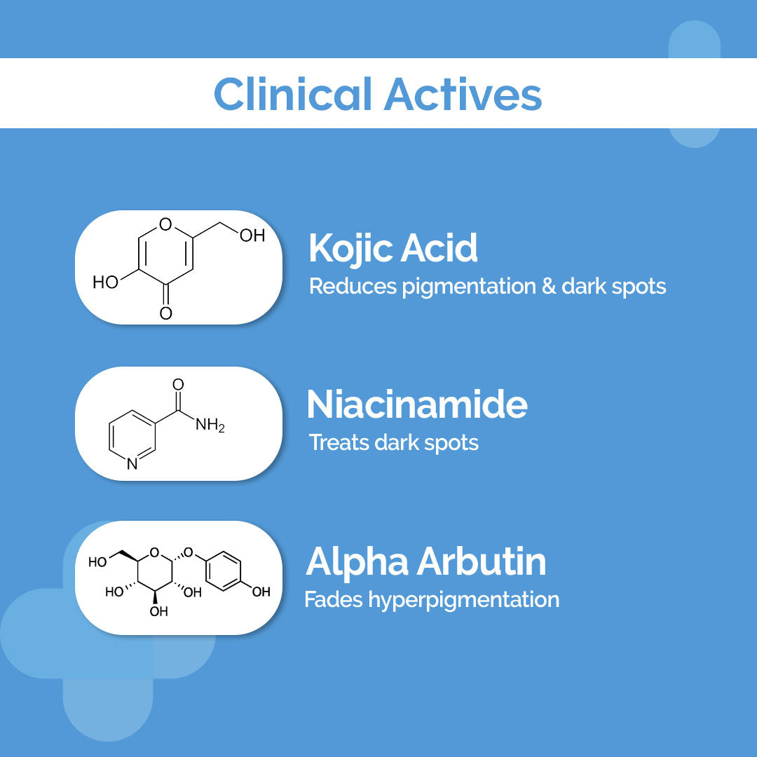 1% Kojic Acid Face Wash I Reduces Dark Spots & Pigmentation | Cleanses & Brightens Skin
