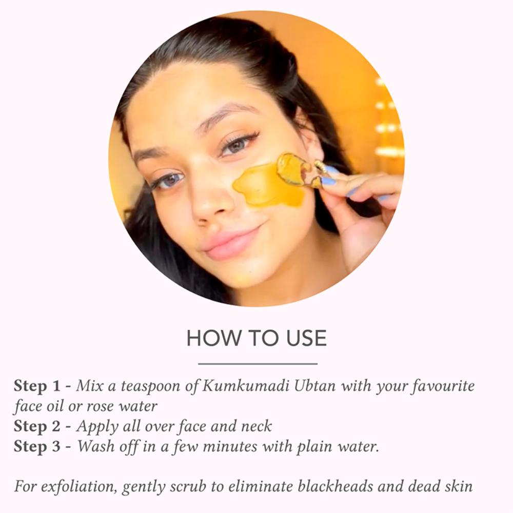 Kumkumadi Tailam Ubtan Face Wash For Glowing Skin Kumkumadi Oil Ubtan Powder Face Pack