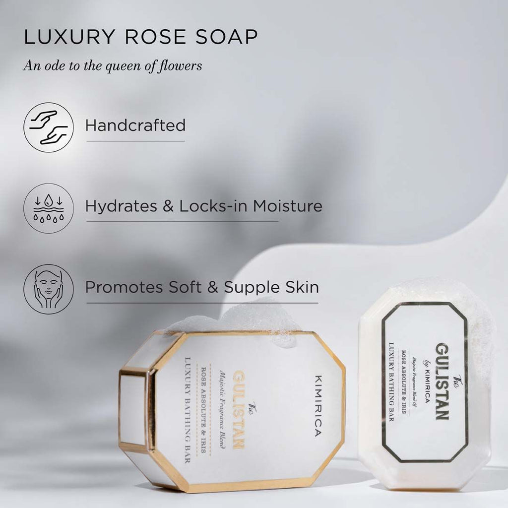 Rose Absolute & Iris Luxury Soap Bar
