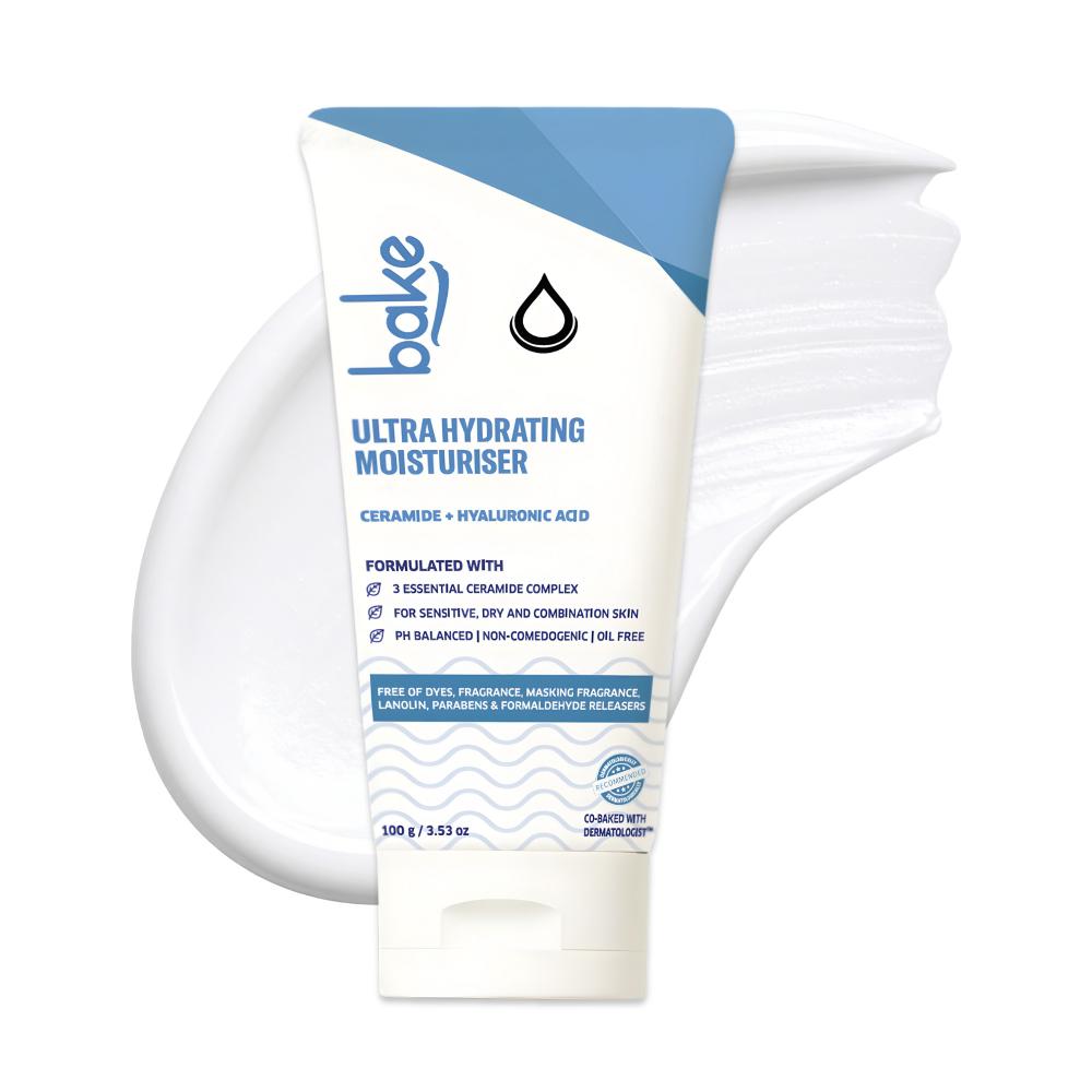 Ultra Hydrating Face Moisturizer with 3 Essential Ceramides for Barrier Repair-72H Hydration