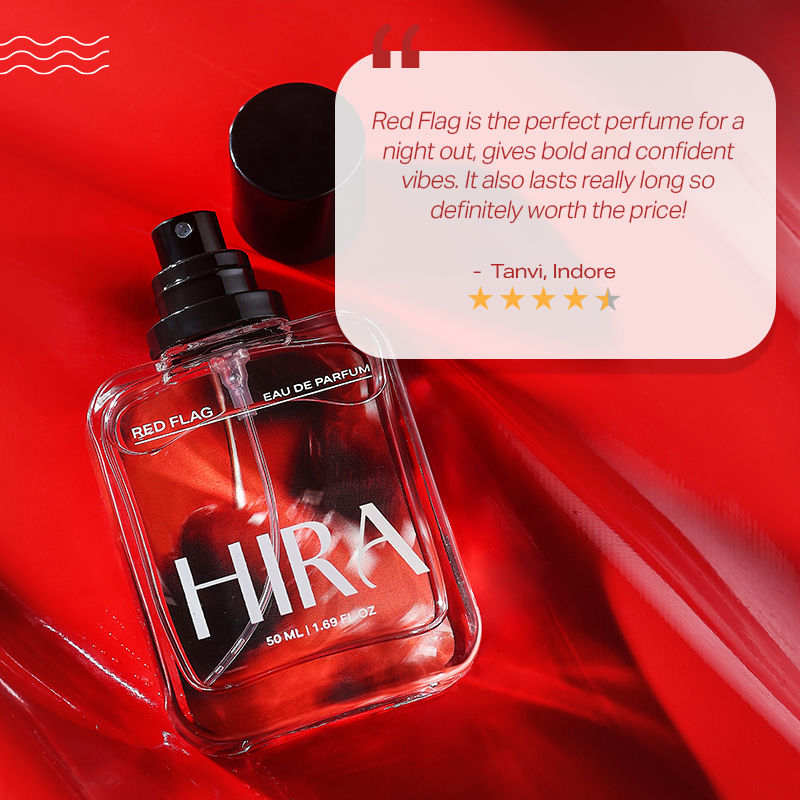 Red Flag Long-Lasting Eau De Parfum for Women (Tuberose, Patchouli, Floral, Woody)
