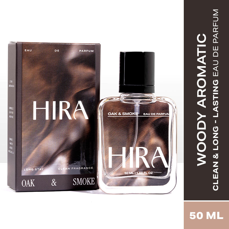 Oak and Smoke Long-Lasting Eau De Parfum for Men (Leather, Woody, Bold)