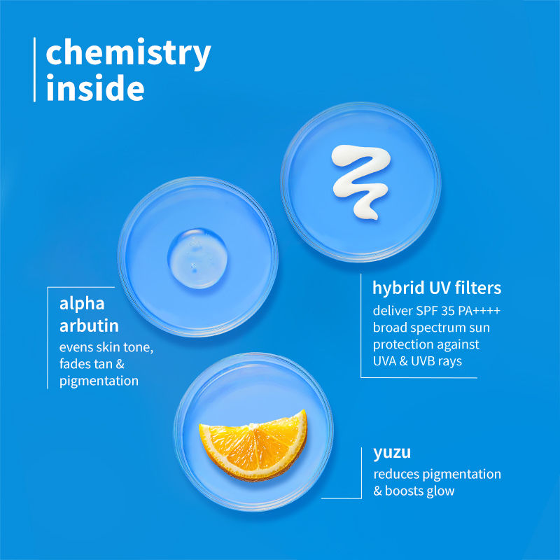 Yuzu & Alpha Arbutin Weightless Fluid Sunscreen 35 PA++++