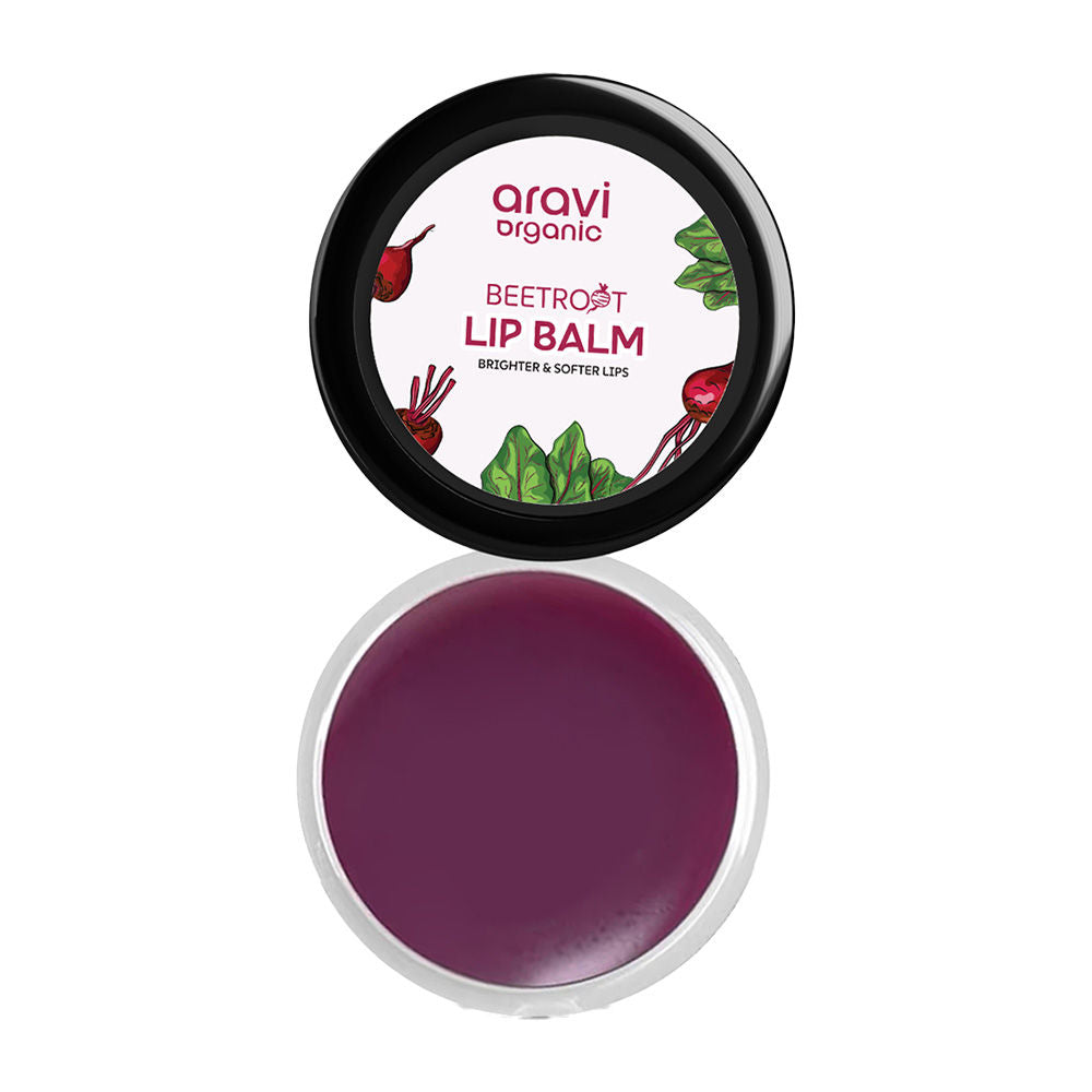 Beetroot Lip Balm With Beetroots, Shea Cocoa Butter For Dry & Chapped Lips