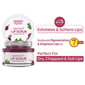 Beetroot Lip Scrub For Dry, Dark Pigmented & Chapped Lips With Shea & Cocoa Butter