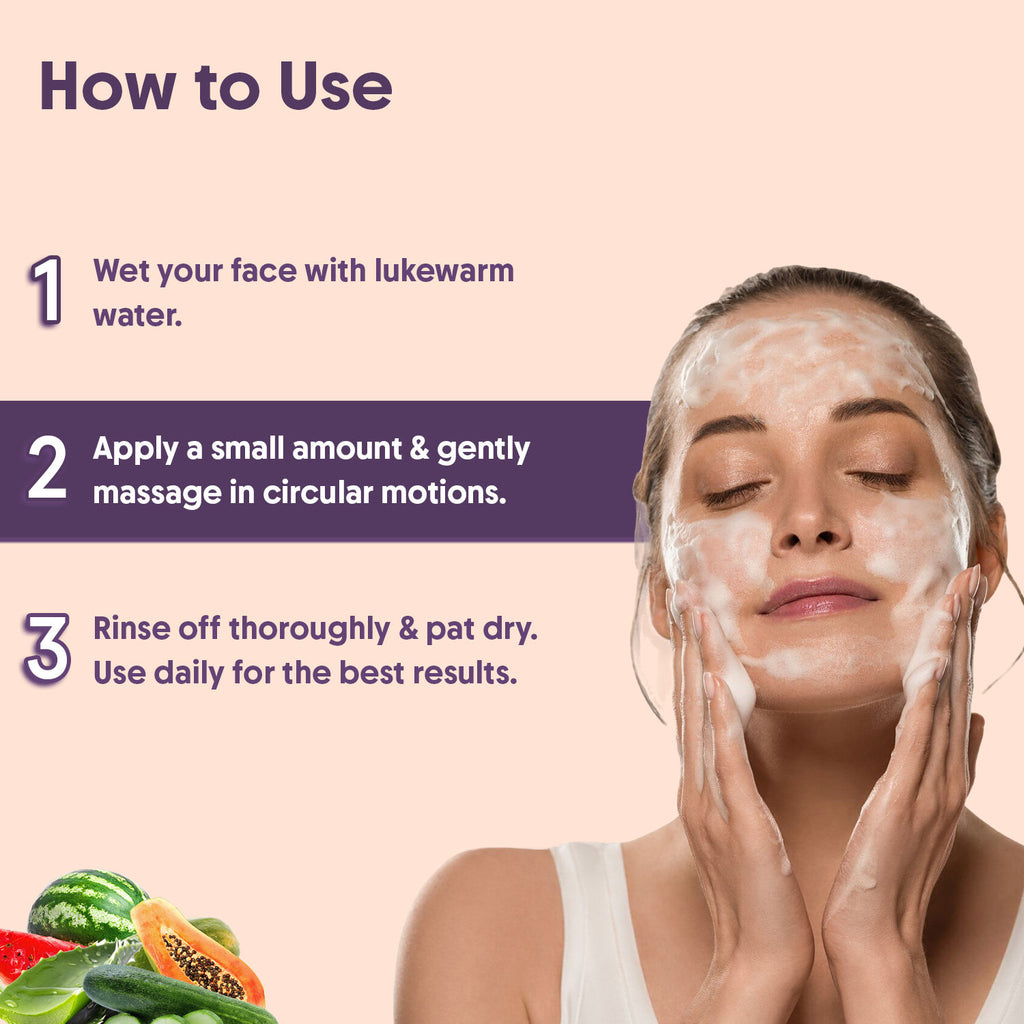 Barrier Repair Cleanser, Ceramide & Niacinamide, For Oily, Dry & Acne Prone Skin