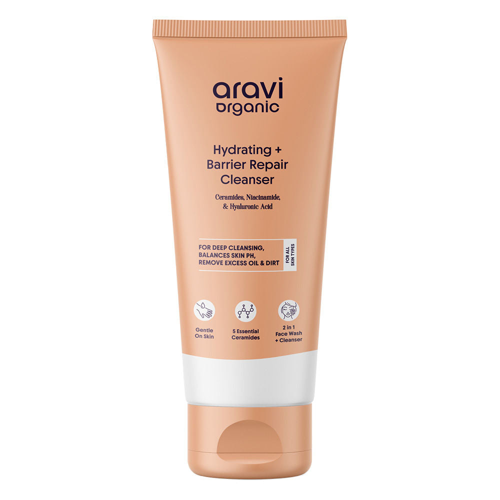 Barrier Repair Cleanser, Ceramide & Niacinamide, For Oily, Dry & Acne Prone Skin