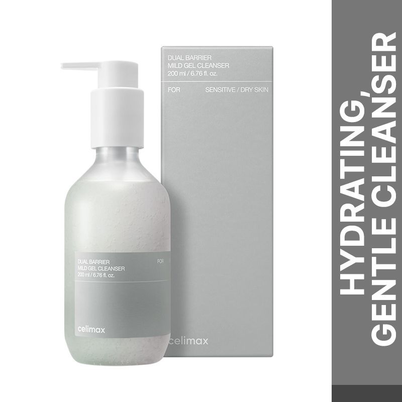 Dual Barrier Mild Gel Cleanser, Calms, Hydrates, and Gently Cleanses Skin