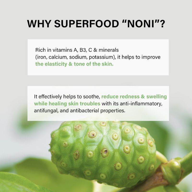 The Real Noni Moisture Balancing Toner, Hydrating & Brightening Exfoliating Toner
