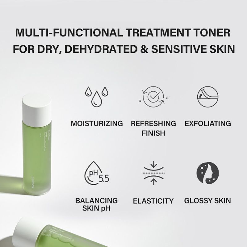 The Real Noni Moisture Balancing Toner, Hydrating & Brightening Exfoliating Toner