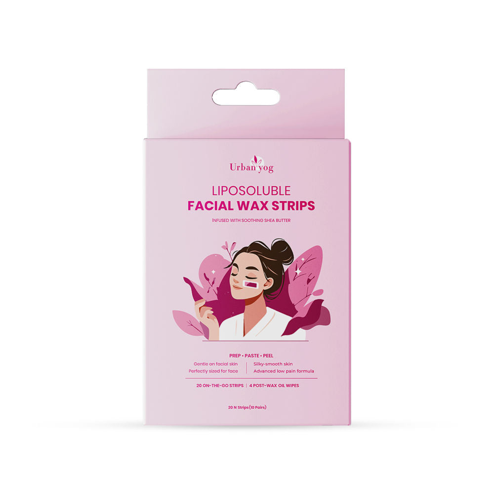 Liposoluble Facial Wax Strips