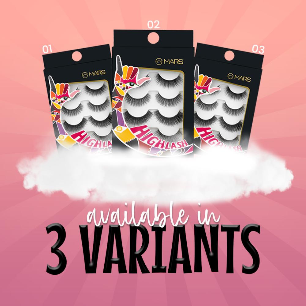Highlash False Eyelashes Set - 02 Dramatic
