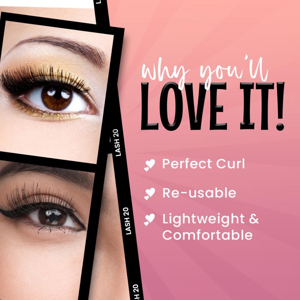 Highlash False Eyelashes Set - 03 Natural Dramatic