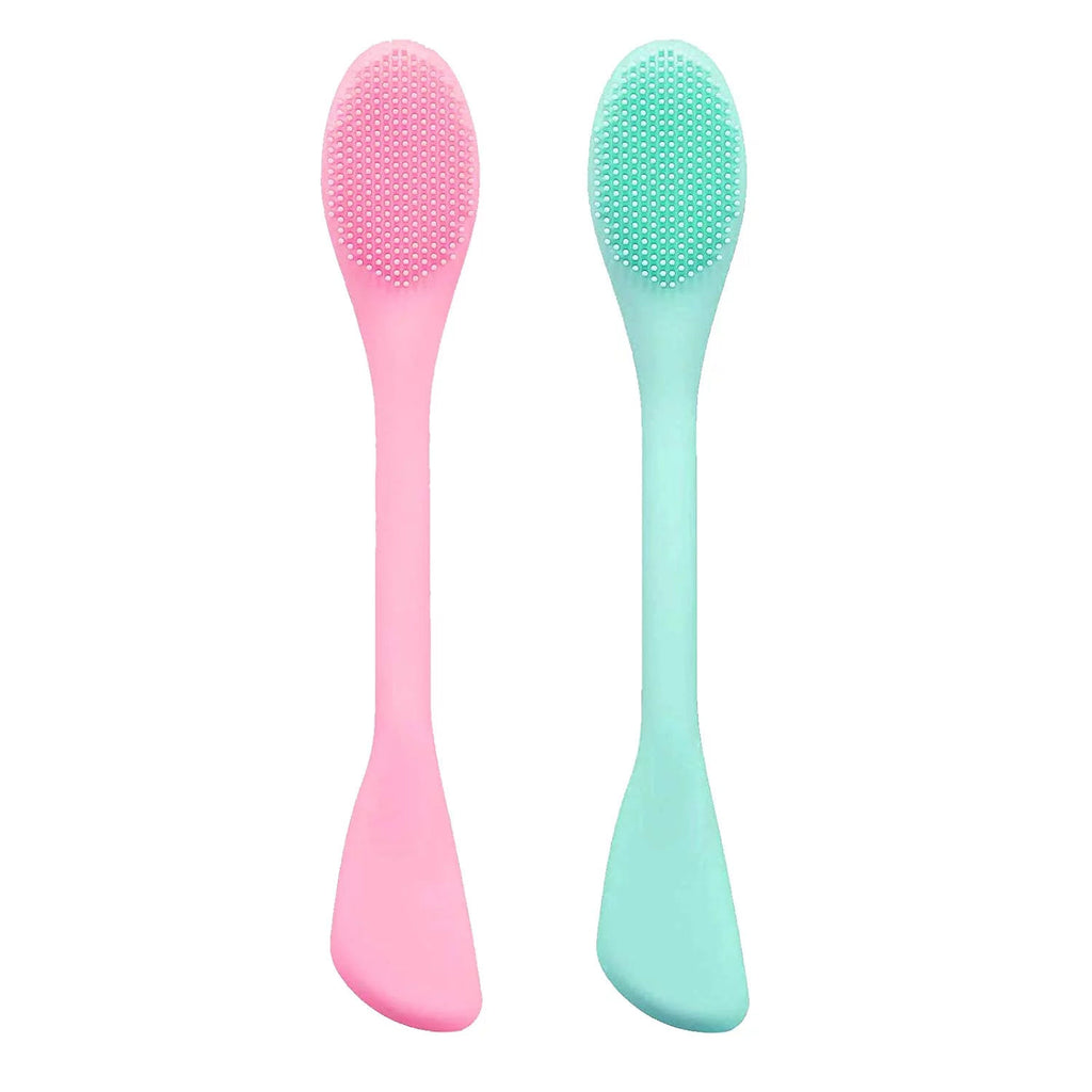 Silicone Lip, Face Scrub and Exfoliate Brush (Color may vary)