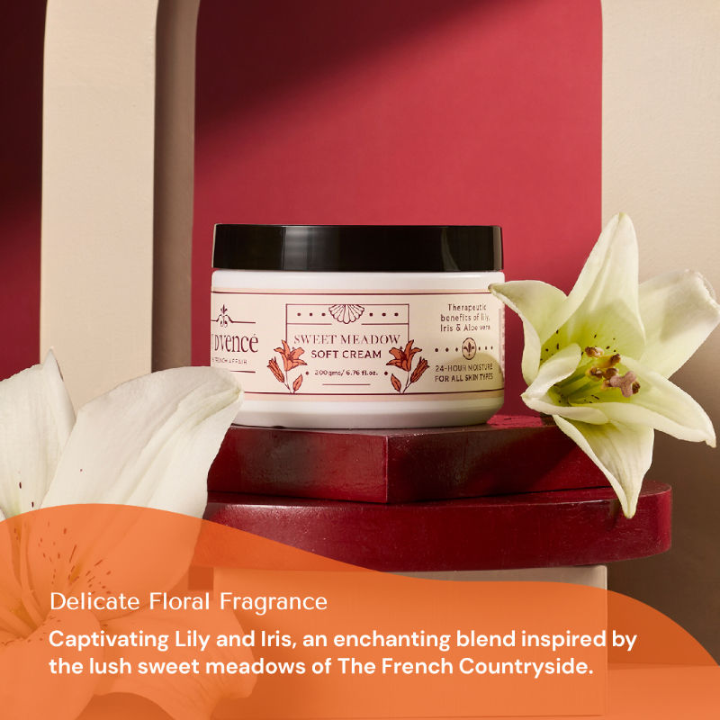 Sweet Meadow Soft Cream - 24HR Of Intense Moisturization