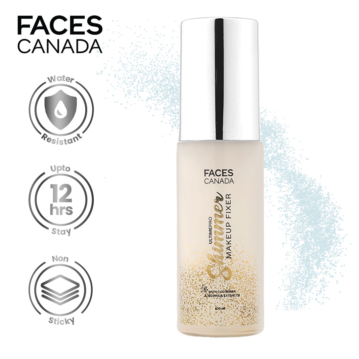 Ultime Pro Shimmer Makeup Fixer Setting Spray