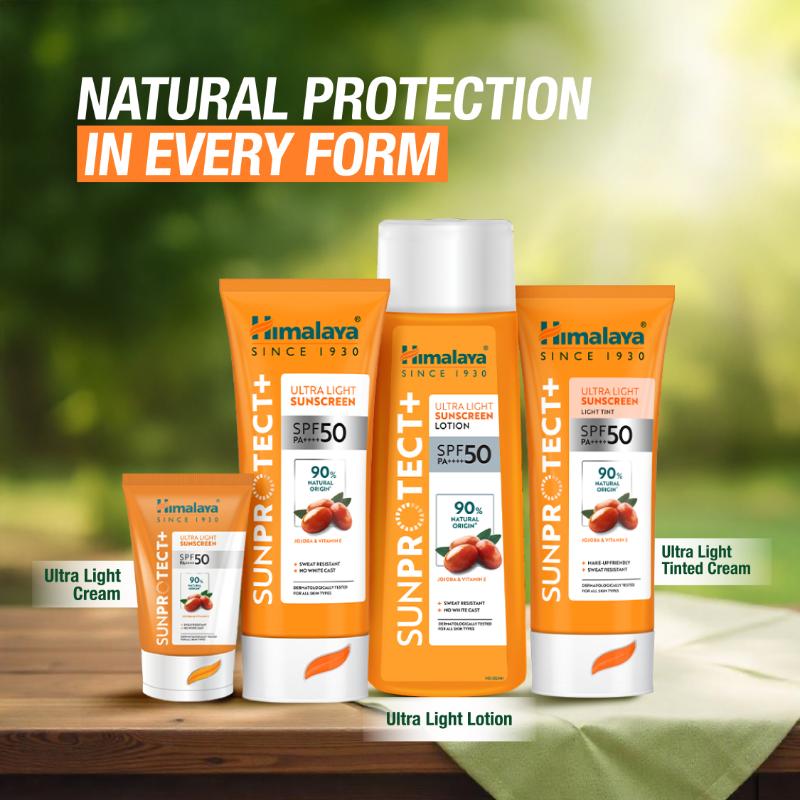 Sun Protect+ Ultra Sunscreen Lotion SPF 50 PA++++ Sweat Resistant,100% No White Cast
