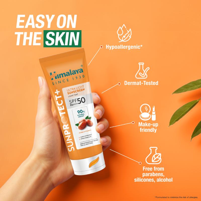 Sun Protect+ Ultra Tinted Sunscreen SPF 50 PA++++ Makeup Friendly, Sweat Resistant