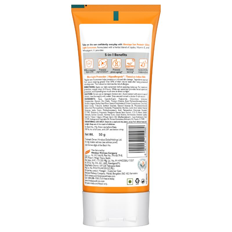 Sun Protect+ Ultra Tinted Sunscreen SPF 50 PA++++ Makeup Friendly, Sweat Resistant