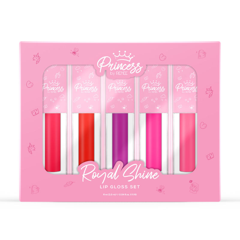 Princess By Renee Cosmetics Royal Shine Lip Gloss Set