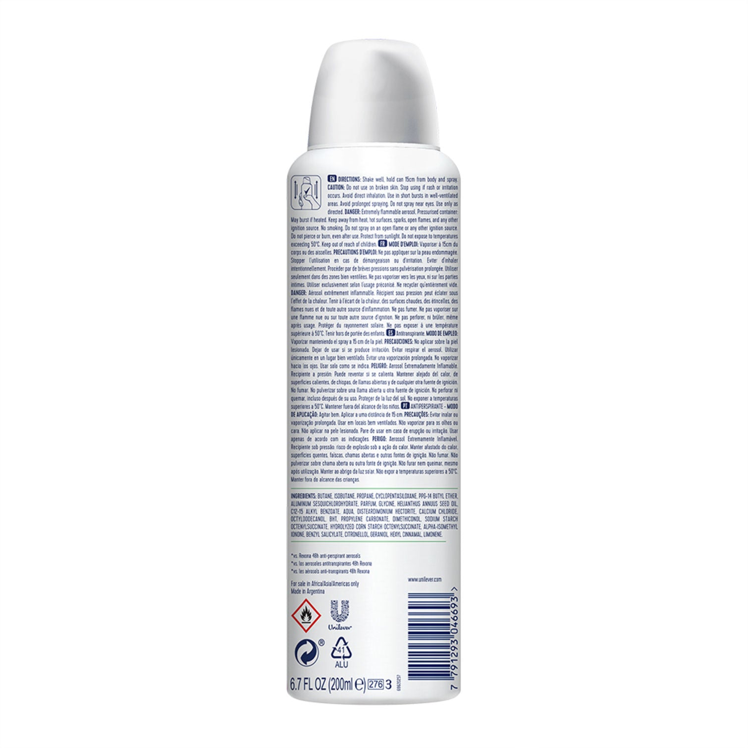 Advanced Protection Bamboo & Aloe Vera Antiperspirant Deodorant For Women