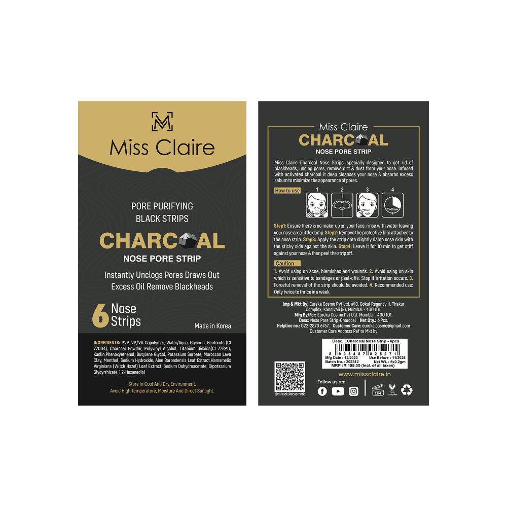 Charcoal Nose Strip
