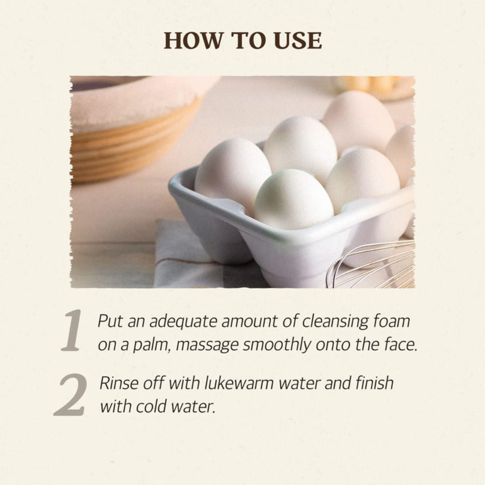 Egg White Perfect Pore Cleansing Foam