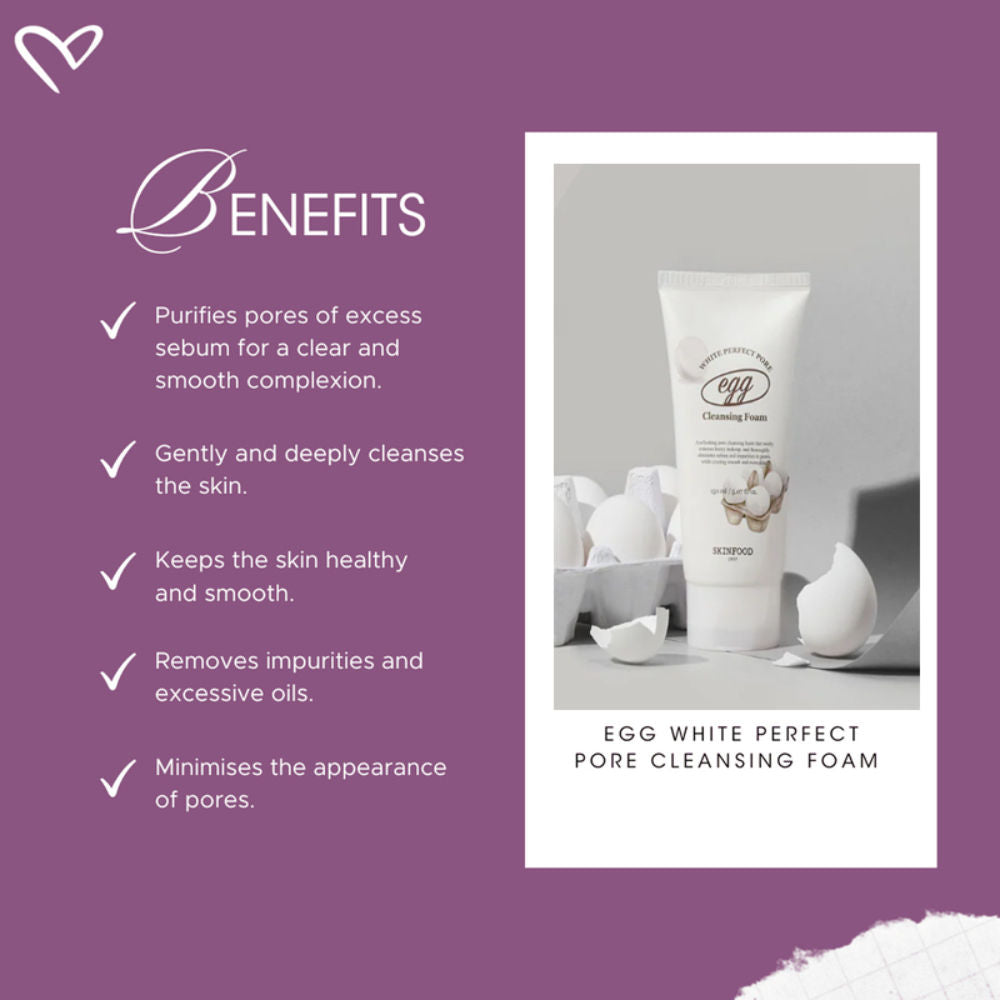 Egg White Perfect Pore Cleansing Foam