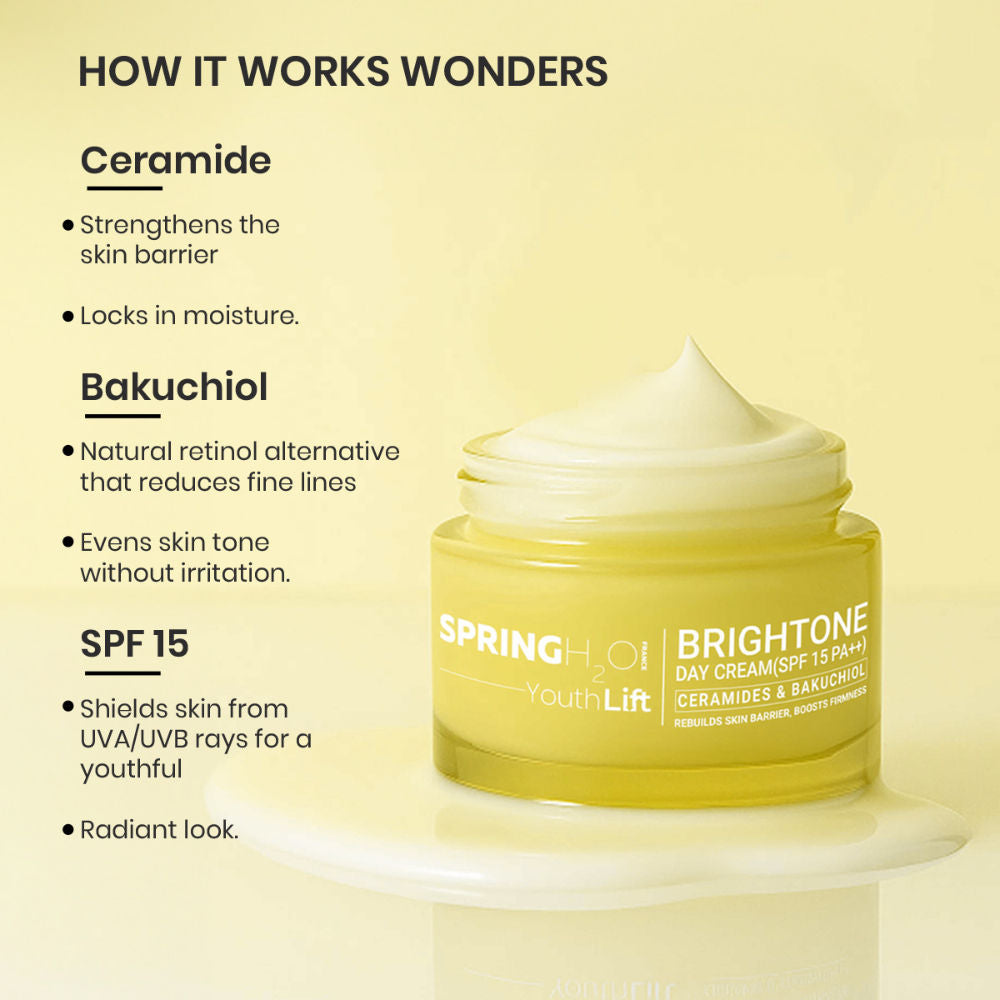 Youth Lift Brightone Day Cream Rebuilds Skin Barrier, Boost Firmness