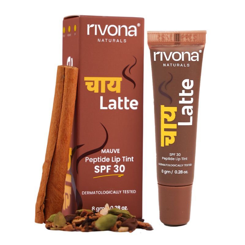Glossy Finish 4-In-1 Tinted Lip Balm - Chai Latte
