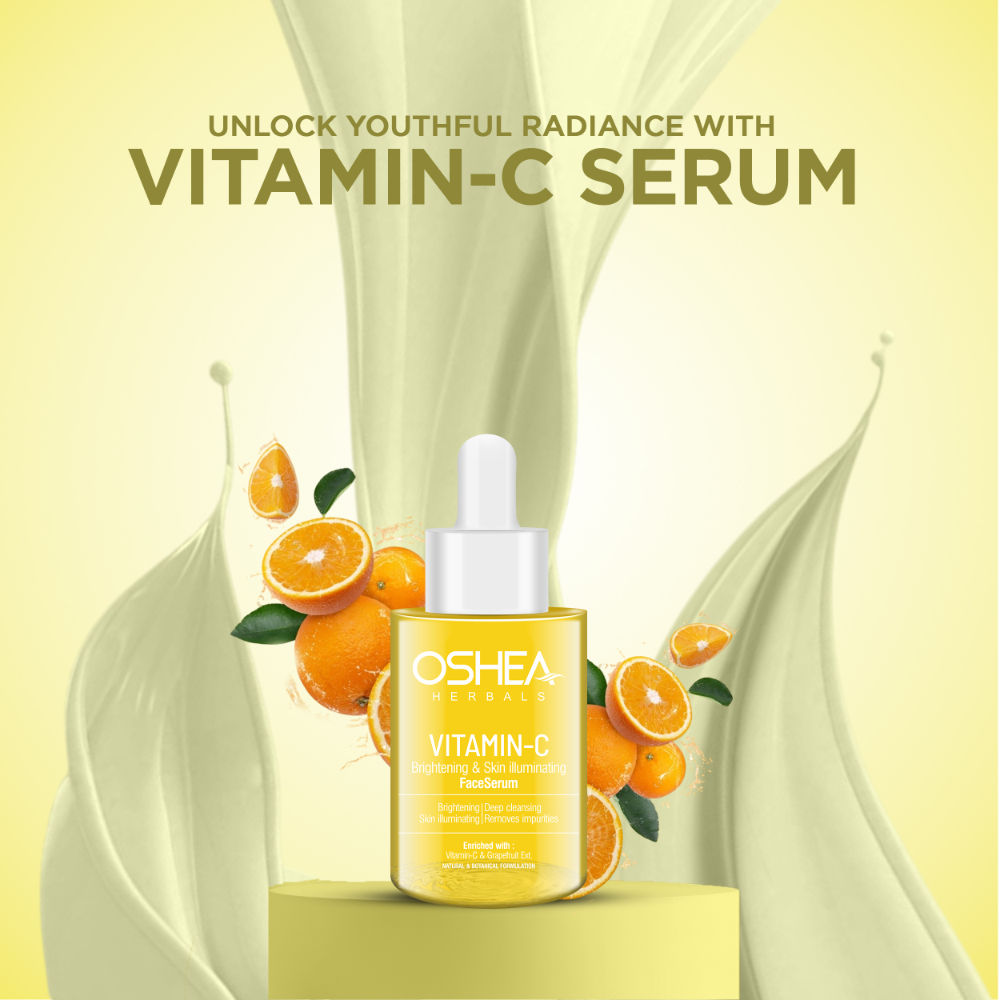 Vitamin C Brightening Face Serum With Grapefruit Extract, Reduces Pigmentation
