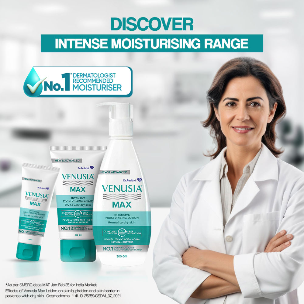Max Intensive Moisturizing Cream Dry To Very Dry Skin With 4D Hyaluronic + Polyglutamic Acid