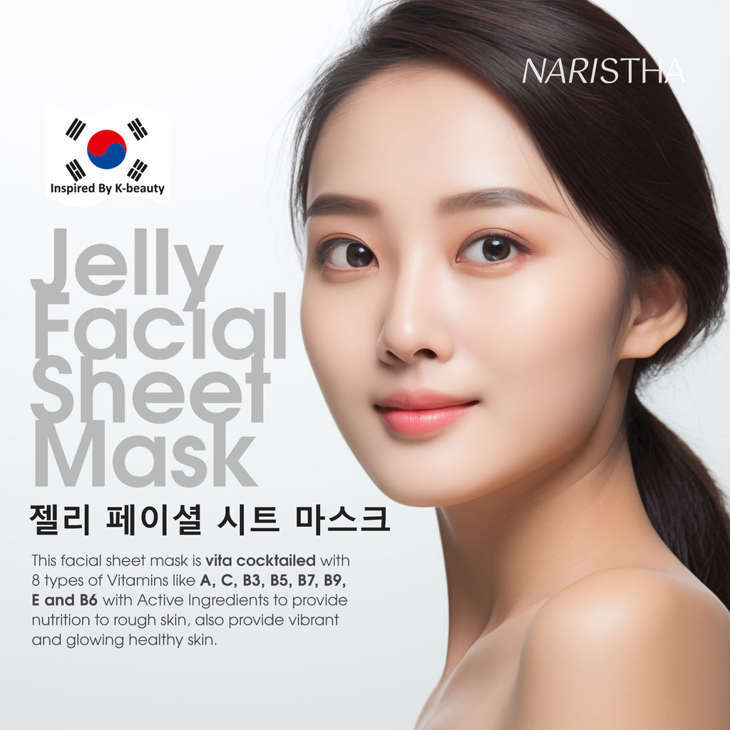 Ceramide Jelly Facial Sheet Mask - Ceramide & Vita Cocktail