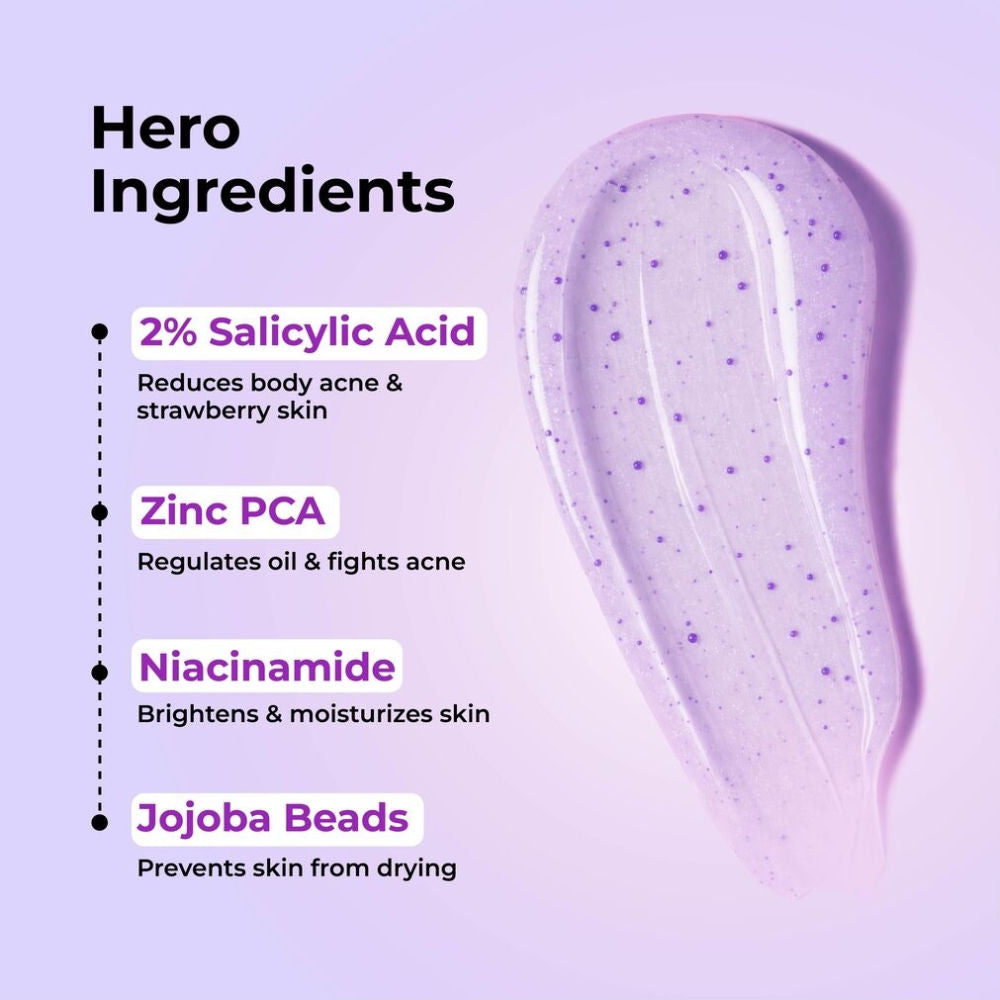 Hula Hoop Exfoliating Body Wash by Foxtale , Exfoliates & Smoothens